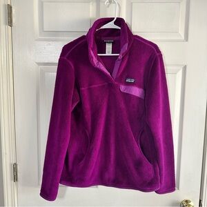 Patagonia Purple Fleece Sweatshirt